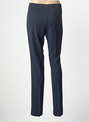 Pantalon slim țesătură poplin mărime normală albastru PAS DE QUOI... femme