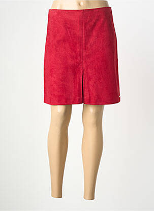 Fustă scurtă croială dreaptă roșu JUS D'ORANGE femme