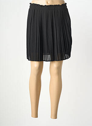 Fustă scurtă croială dreaptă negru VINTAGE DRESSING femeie