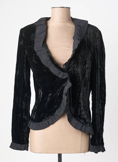 Jachete casual croială cambrată negru POURQUOI PAS femme