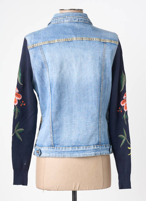 Jachete casual guler de bluză albastru ONADO femme