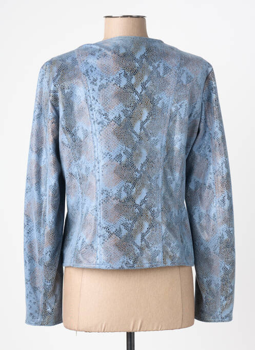 Jachete casual guler rotund albastru FREDA femme