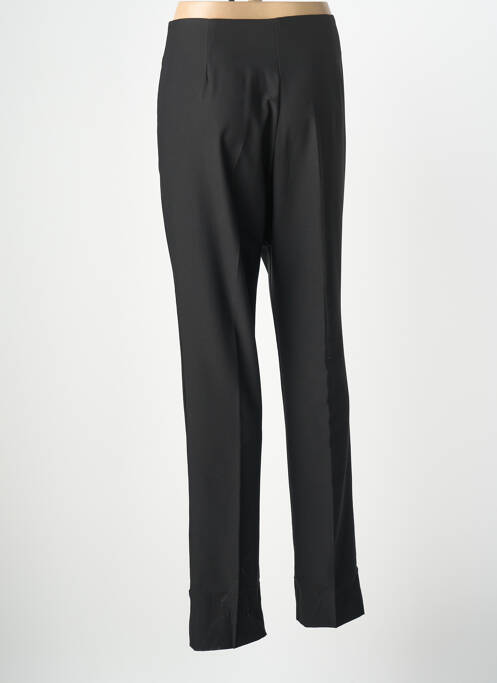 Pantalon drept elasticitate mărime normală negru PAS DE QUOI... femme