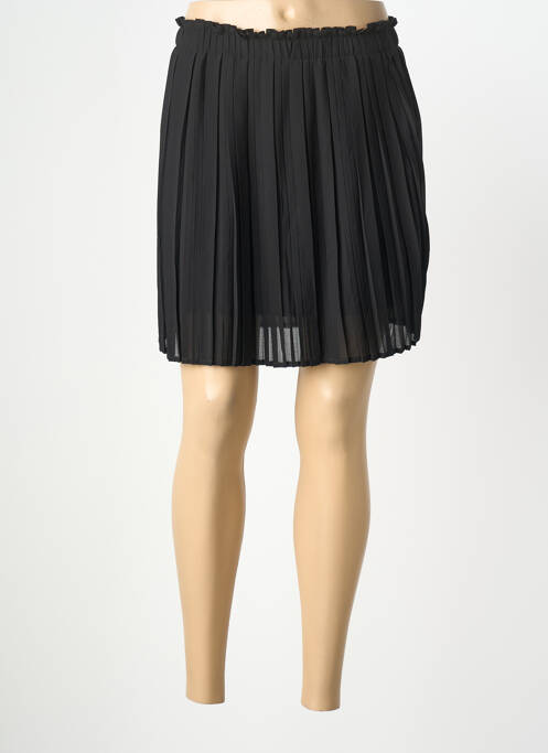 Fustă scurtă croială dreaptă negru VINTAGE DRESSING femme