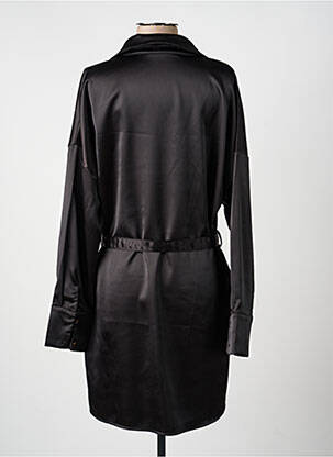 Rochie scurtă mâneci lungi mâneci lungi negru ADRIXX femeie