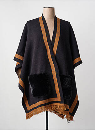 Poncho  negru MM SWEET femeie