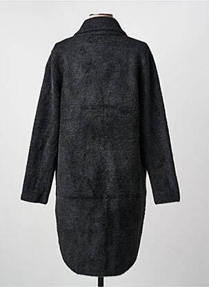 Vestă cu mâneci lungi tricot tricot pufos negru J'AIME OLYTO femeie