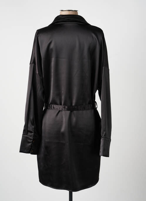 Rochie scurtă mâneci lungi mâneci lungi negru ADRIXX femme