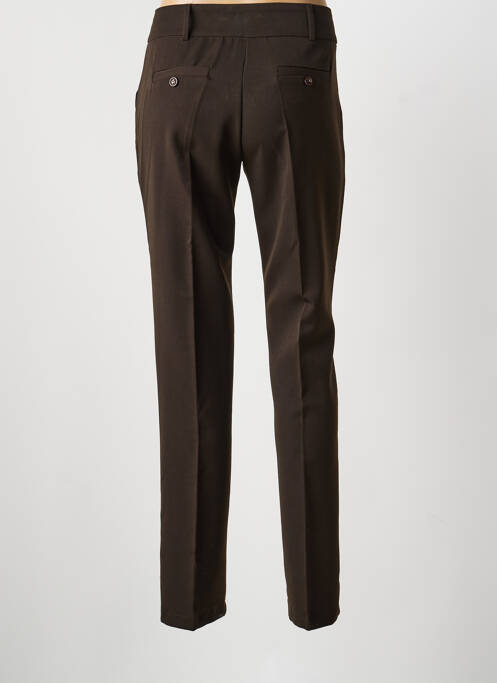 Pantalon slim mărime normală mărime normală maro ARC EN CIEL femme