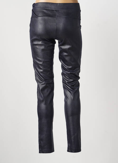 Pantalon slim talie elastică mărime normală albastru CHARMING GIRL femme