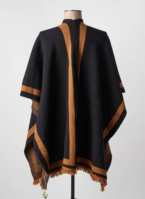 Poncho guler în v negru MM SWEET femme