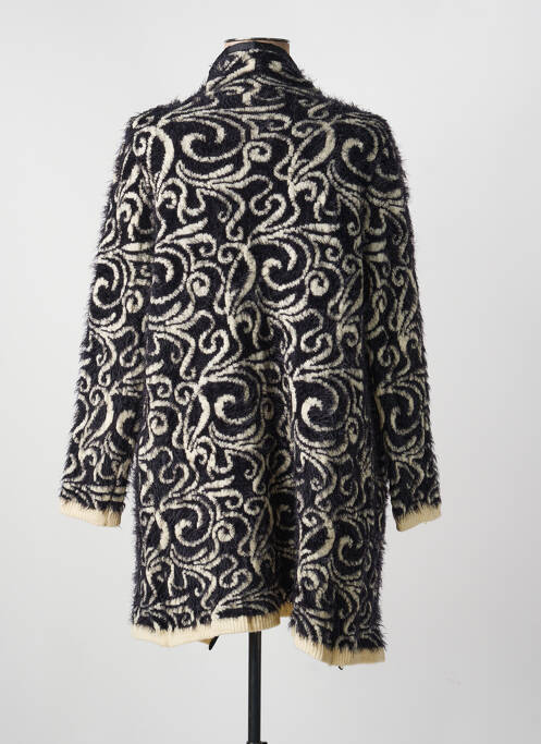 Vestă cu mâneci lungi elasticitate albastru DN FASHION femme