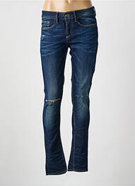 Blugi skinny țesătură brută mărime normală albastru BONOBO JEANS femme