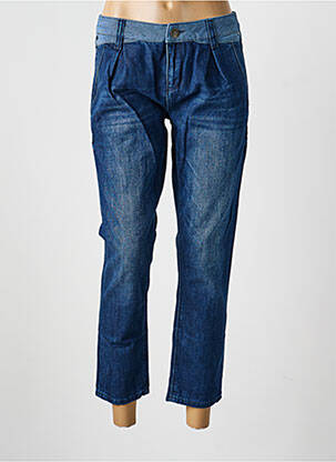 Blugi cu croială slim țesătură brută mărime normală albastru BONOBO JEANS femeie