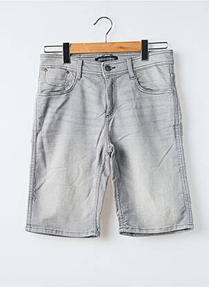 Bermudă croială dreaptă mărime normală gri BONOBO JEANS homme
