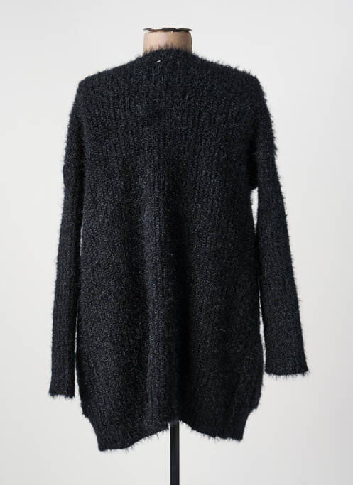 Vestă cu mâneci lungi guler șal negru CACHE CACHE femme