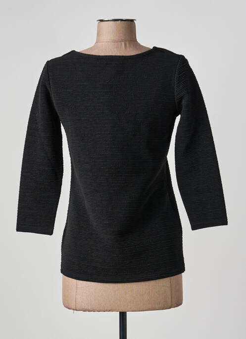 Pulover croială cambrată mâneci lungi negru PHILDAR femme