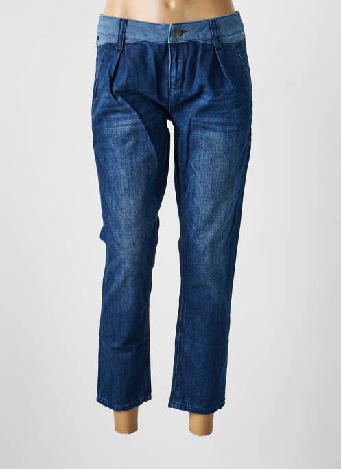 Blugi cu croială slim țesătură brută mărime normală albastru BONOBO JEANS femme