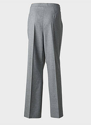 Pantalon drept elasticitate mărime normală gri DEVERNOIS femeie