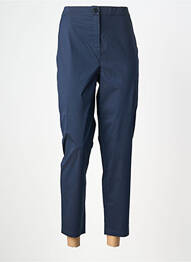 Pantalon 7/8 elasticitate mărime normală albastru MARINA RINALDI femme