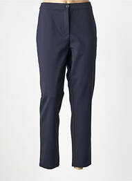 Pantalon 7/8 elasticitate mărime normală albastru MARINA RINALDI femme