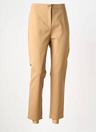 Pantalon 7/8 elasticitate mărime normală maro MARINA RINALDI femme