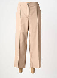 Pantalon 7/8 elasticitate mărime normală maro MARINA RINALDI femme