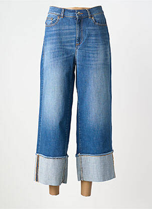 Blugi cu croială largă elasticitate mărime normală albastru MARINA RINALDI femme