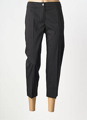 Pantalon trei sferturi elasticitate mărime normală negru MARINA RINALDI femme