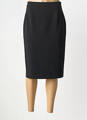 Fustă midi croială dreaptă negru SAINT HILAIRE femme