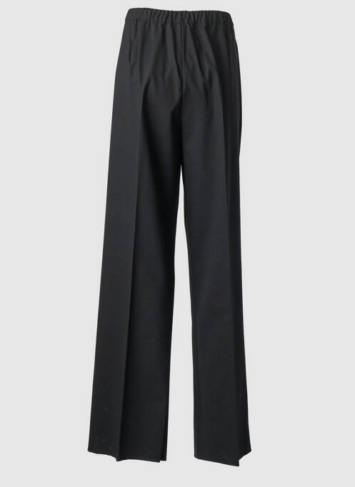 Pantalon larg închidere cu fermoar sub clapetă cu nasturi mărime normală negru MARINA RINALDI femme