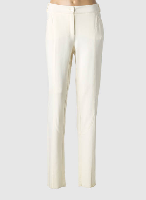 Pantalon drept elasticitate mărime normală alb MARINA RINALDI femme