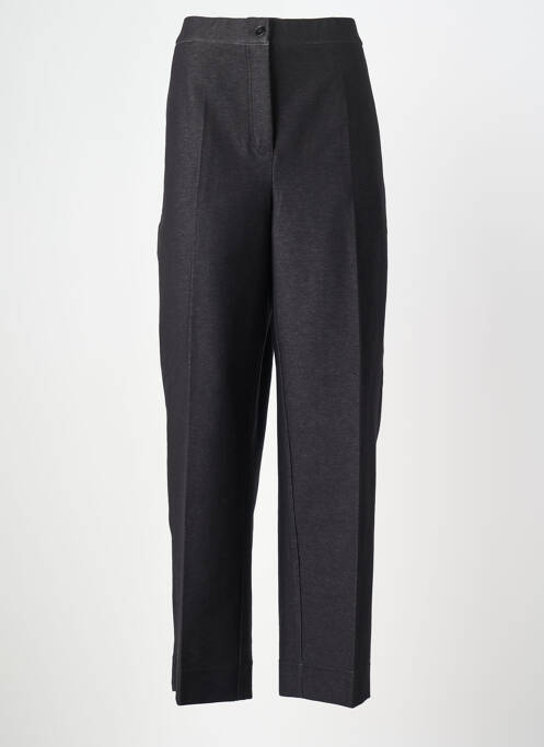 Pantalon larg închidere cu fermoar sub clapetă cu nasturi mărime normală negru MARINA RINALDI femme