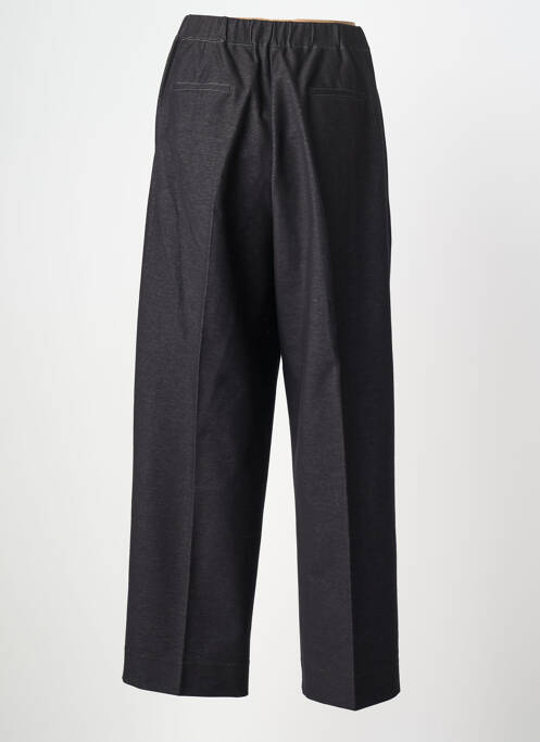 Pantalon larg închidere cu fermoar sub clapetă cu nasturi mărime normală negru MARINA RINALDI femme