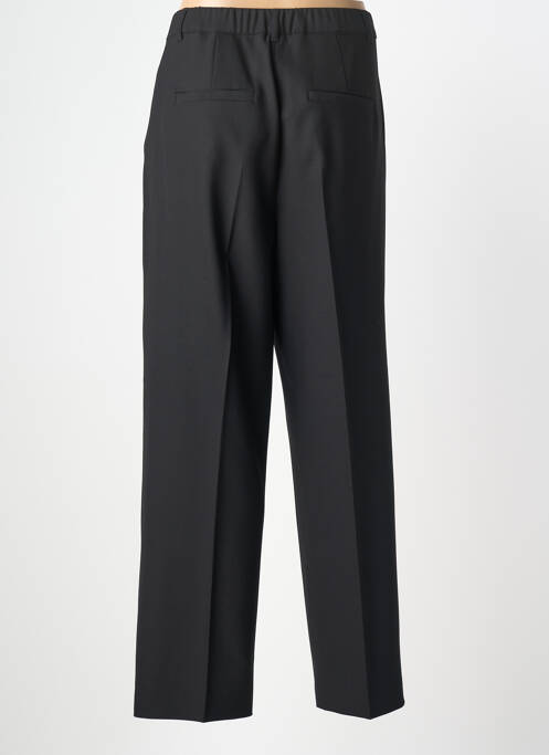 Pantalon larg închidere cu fermoar sub clapetă cu nasturi mărime normală negru MARINA RINALDI femme