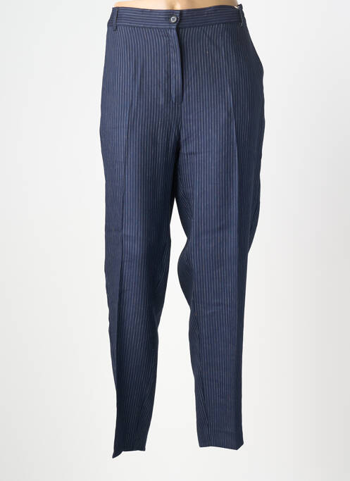 Pantalon drept elasticitate mărime normală albastru MARINA RINALDI femme