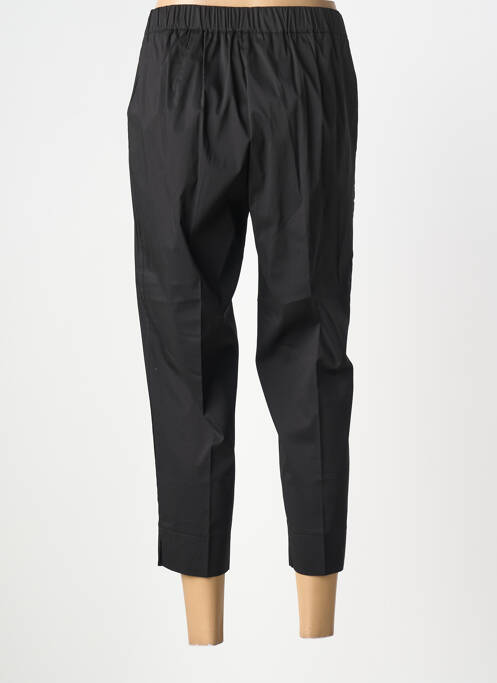 Pantalon trei sferturi elasticitate mărime normală negru MARINA RINALDI femme