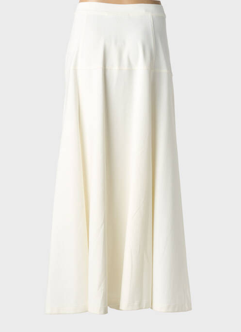 Fustă lungă croială dreaptă alb MARINA RINALDI femme