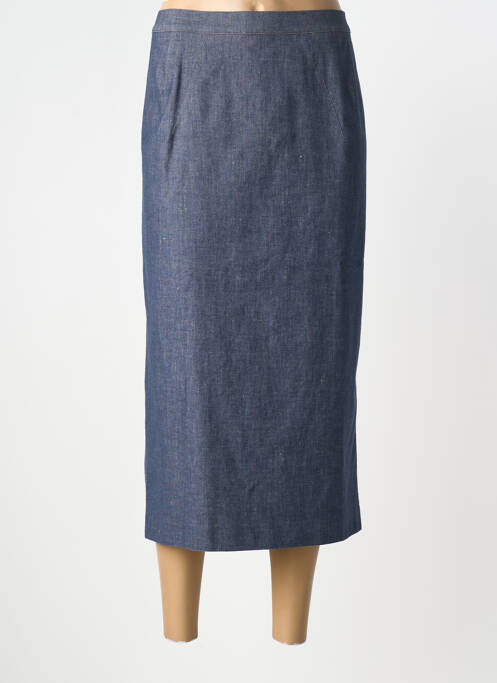 Fustă lungă închidere cu fermoar la spate albastru MARINA RINALDI femme