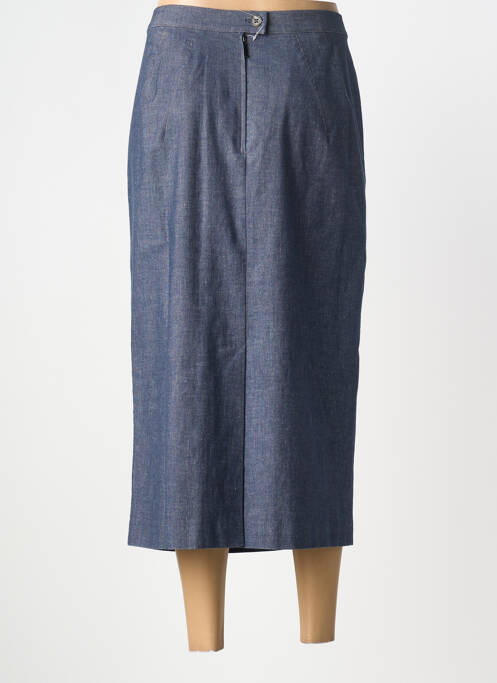 Fustă lungă închidere cu fermoar la spate albastru MARINA RINALDI femme