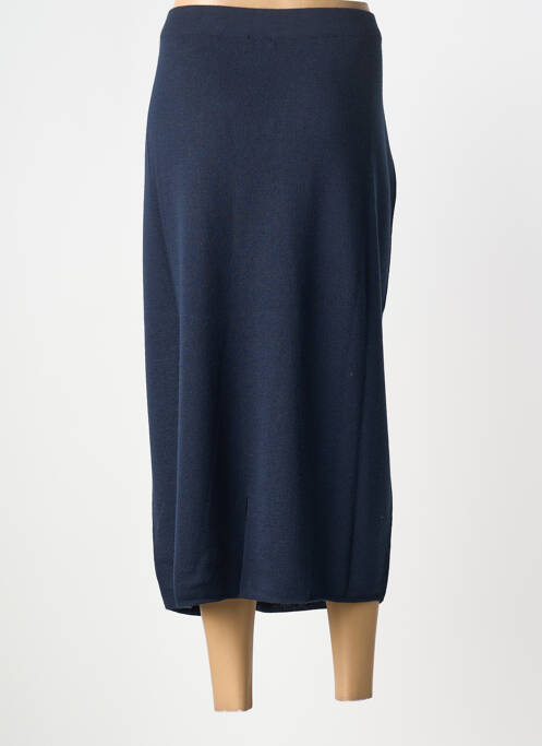 Fustă lungă croială dreaptă albastru MARINA RINALDI femme