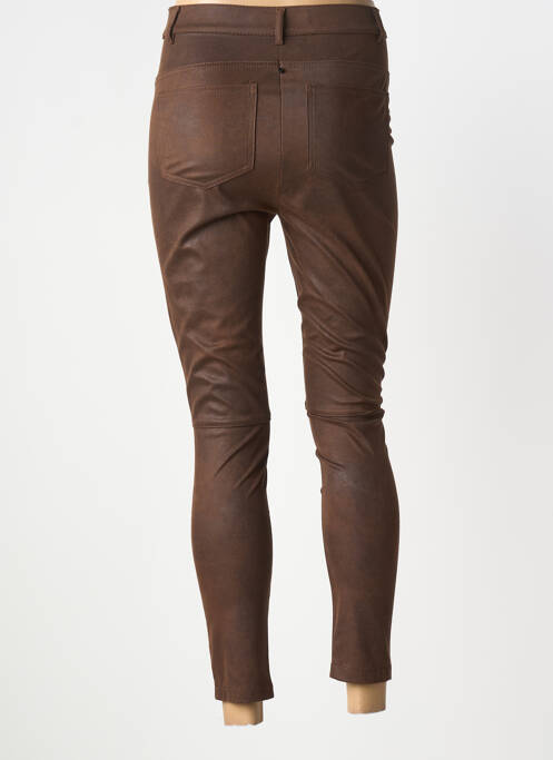 Pantalon slim elasticitate mărime normală maro MARINA RINALDI femme