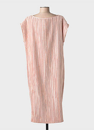Rochie midi mâneci scurte mâneci scurte auriu MARINA RINALDI femeie
