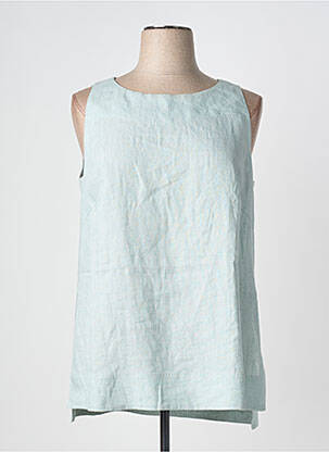 Top fără mâneci fără mâneci verde MARINA RINALDI femme