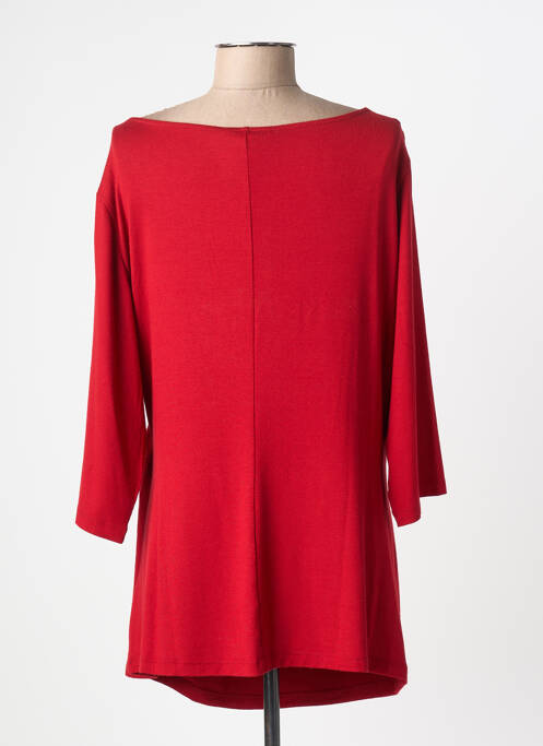 Tricou mâneci 3/4 mâneci 3/4 roșu MARINA RINALDI femme