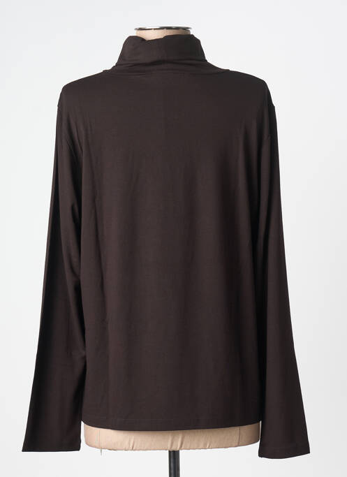 Tricou croială dreaptă mâneci lungi negru MARINA RINALDI femme