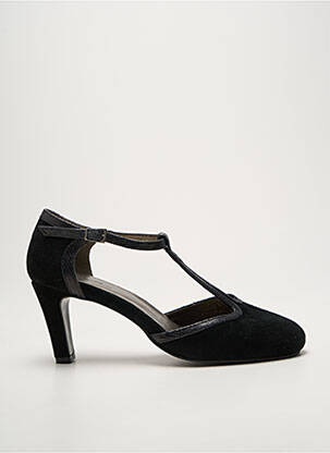 Pantofi cu toc închidere cu buclă(e) toc de 7 la 9 cm negru REQINS femme