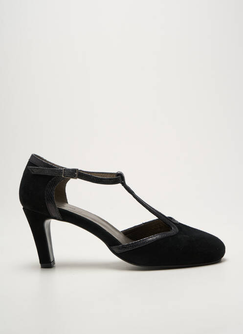 Pantofi cu toc închidere cu buclă(e) toc de 7 la 9 cm negru REQINS femme