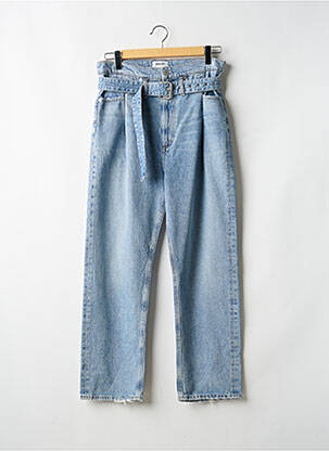 Blugi cu croială dreaptă talie înaltă talie înaltă albastru AGOLDE femme