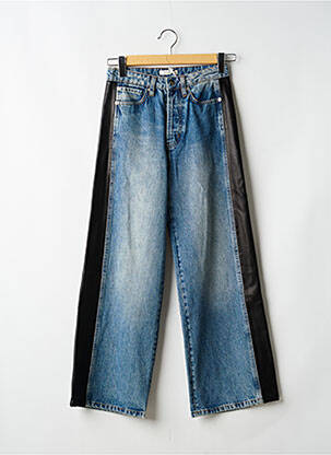 Blugi cu croială largă elasticitate talie înaltă albastru RAGDOLL femme